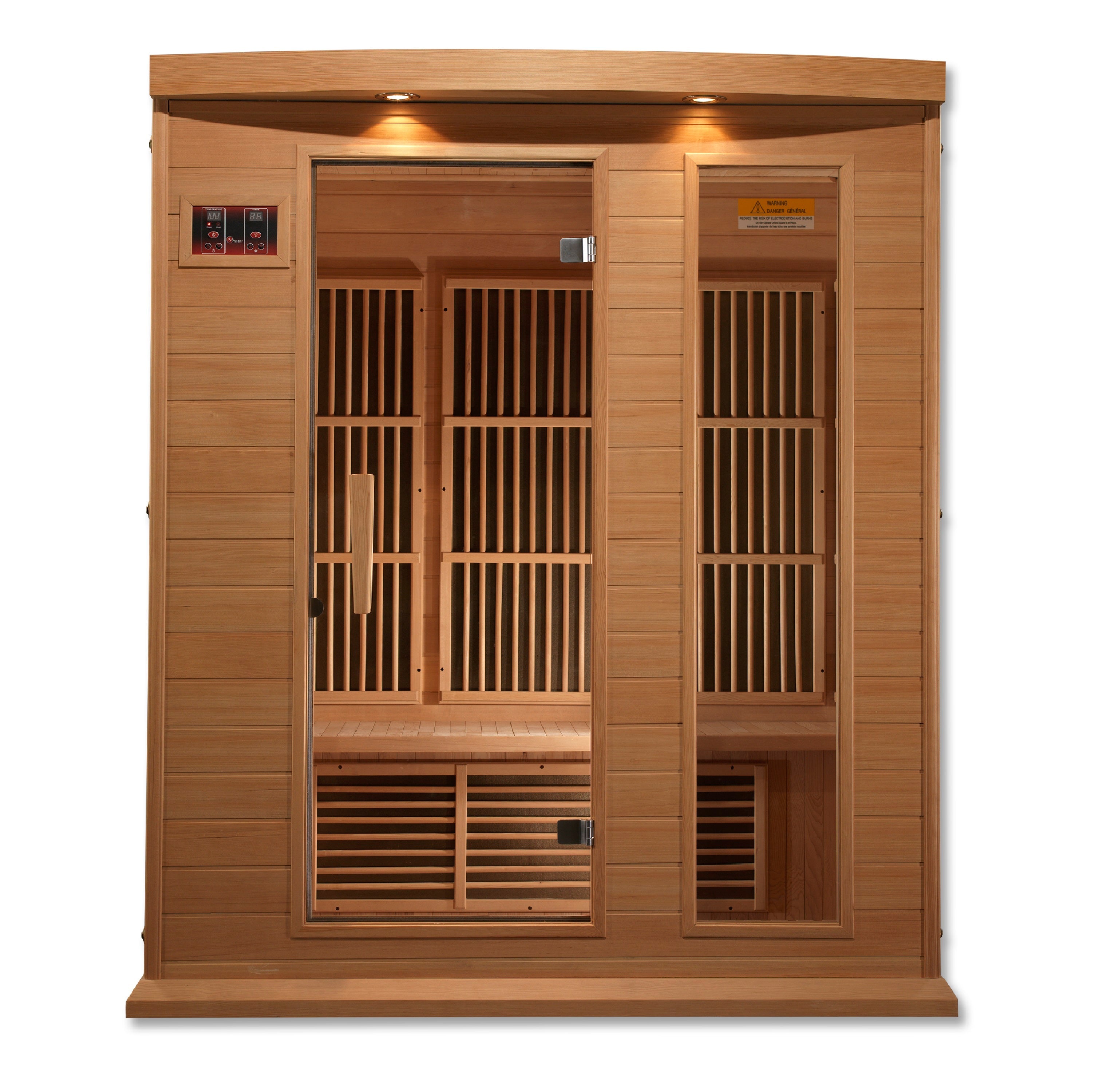 Maxxus 3 Person Low EMF FAR IR Sauna (MX-K306-01)