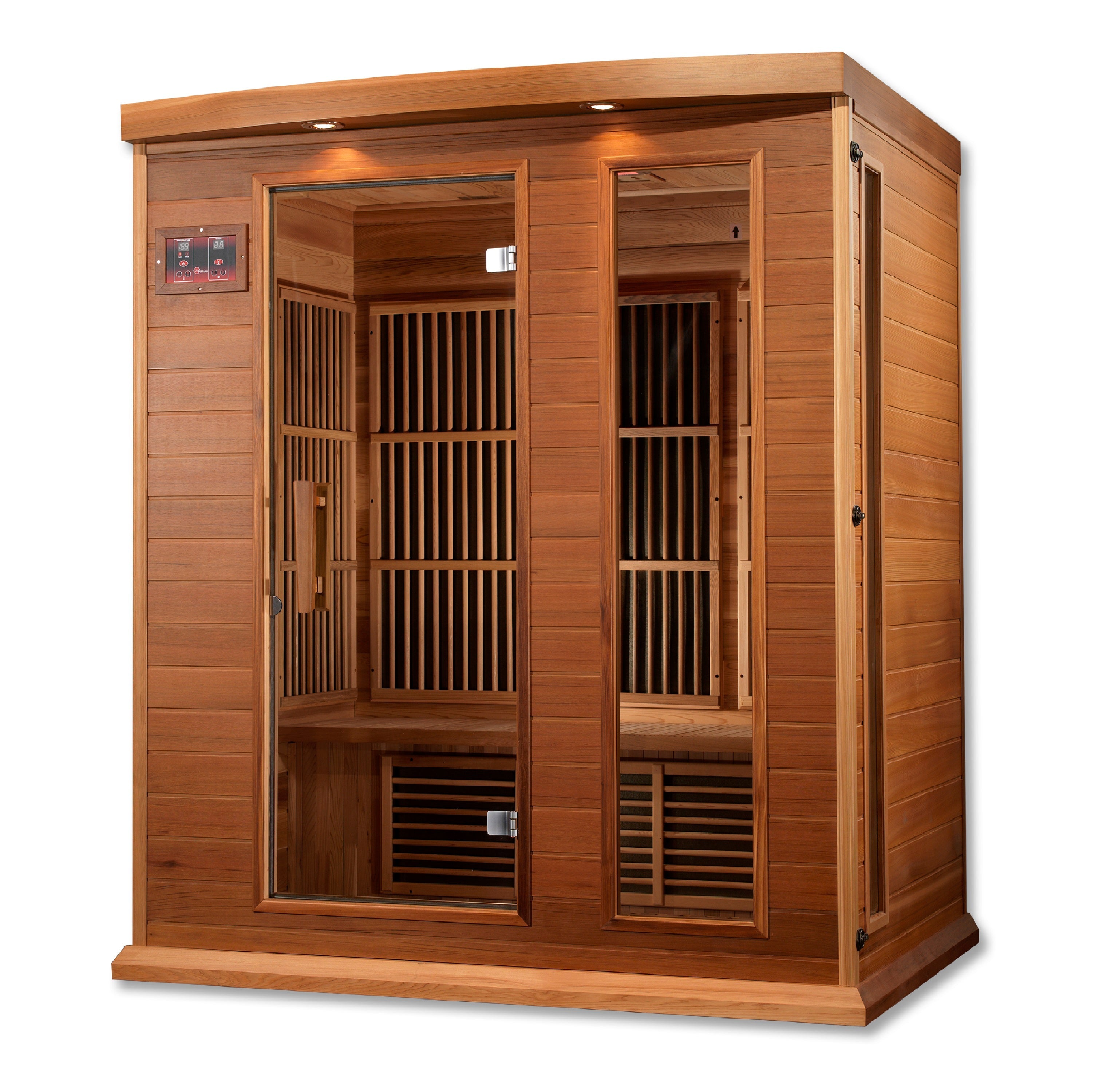 Maxxus 3 Person Low EMF FAR IR Sauna (MX-K306-01-CED)