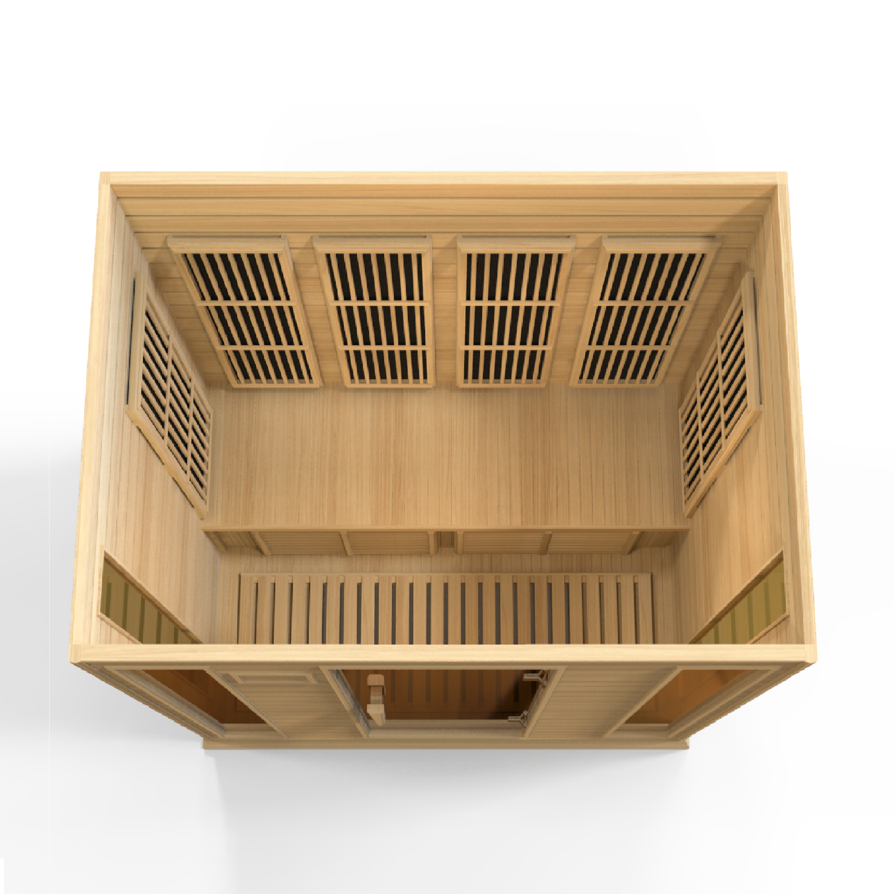 Maxxus 4 Person Low EMF FAR IR Sauna (MX-K406-01)