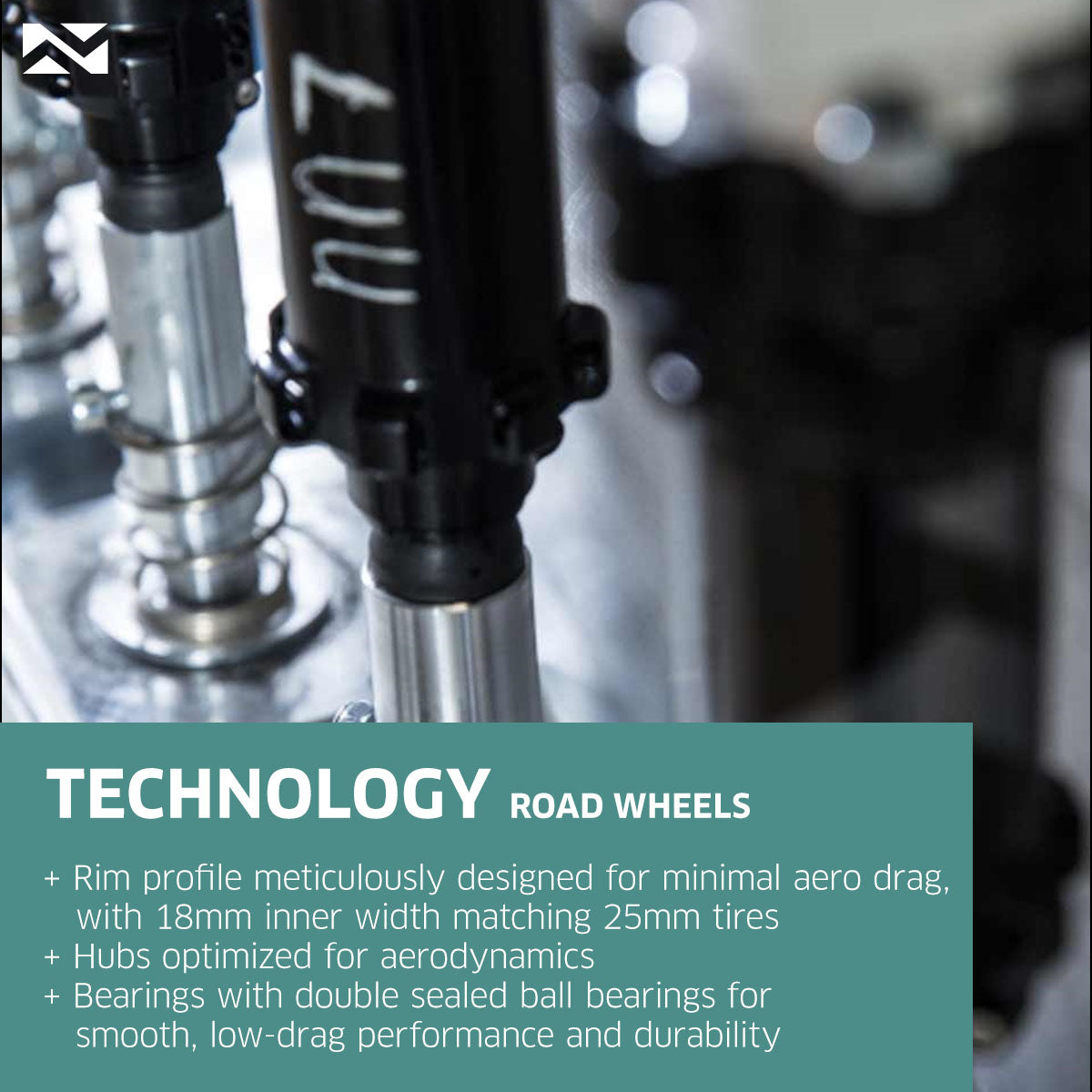 NEWMEN - Wheel (Front) - Advanced SL X.R.25 | Gravel - [D]