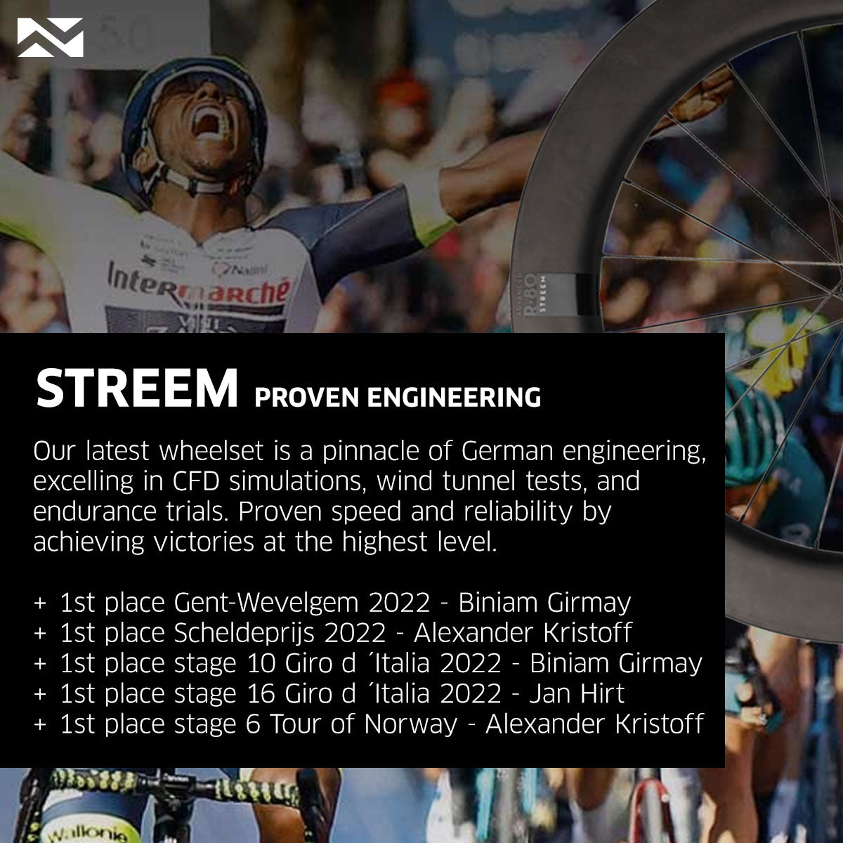 NEWMEN - Wheel (Rear) - STREEM Sprint VONOA | Road - [D]