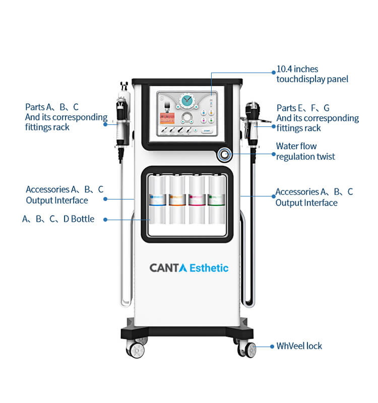 Hydro Facial Dermabrasion Machine Alice