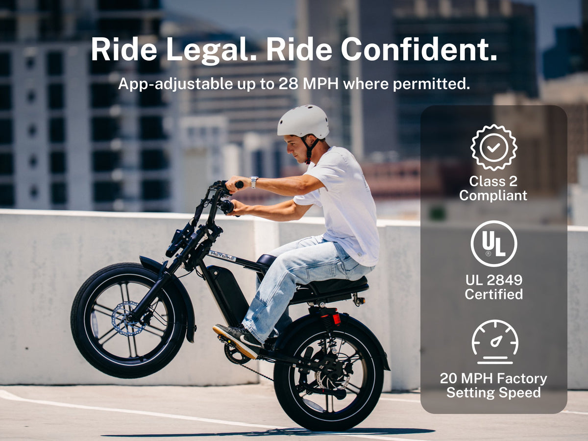 Heybike Titan 750W Moped-Style Electric Bike