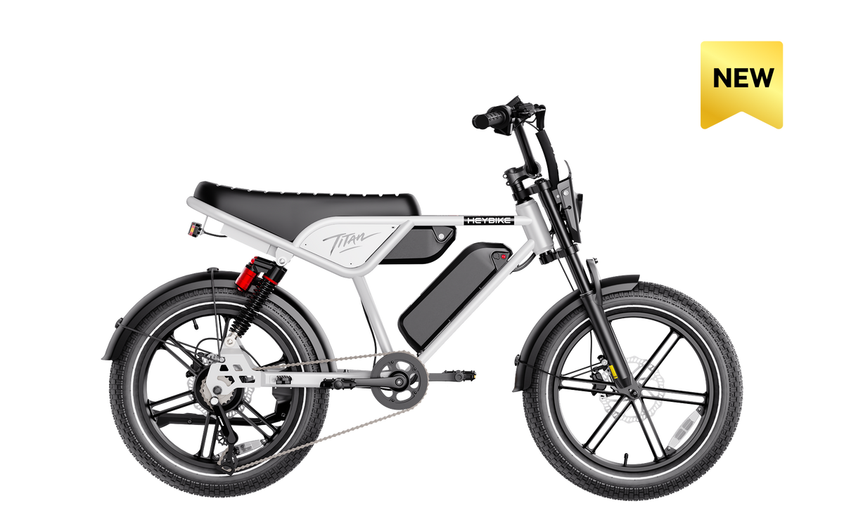 Heybike Titan 750W Moped-Style Electric Bike