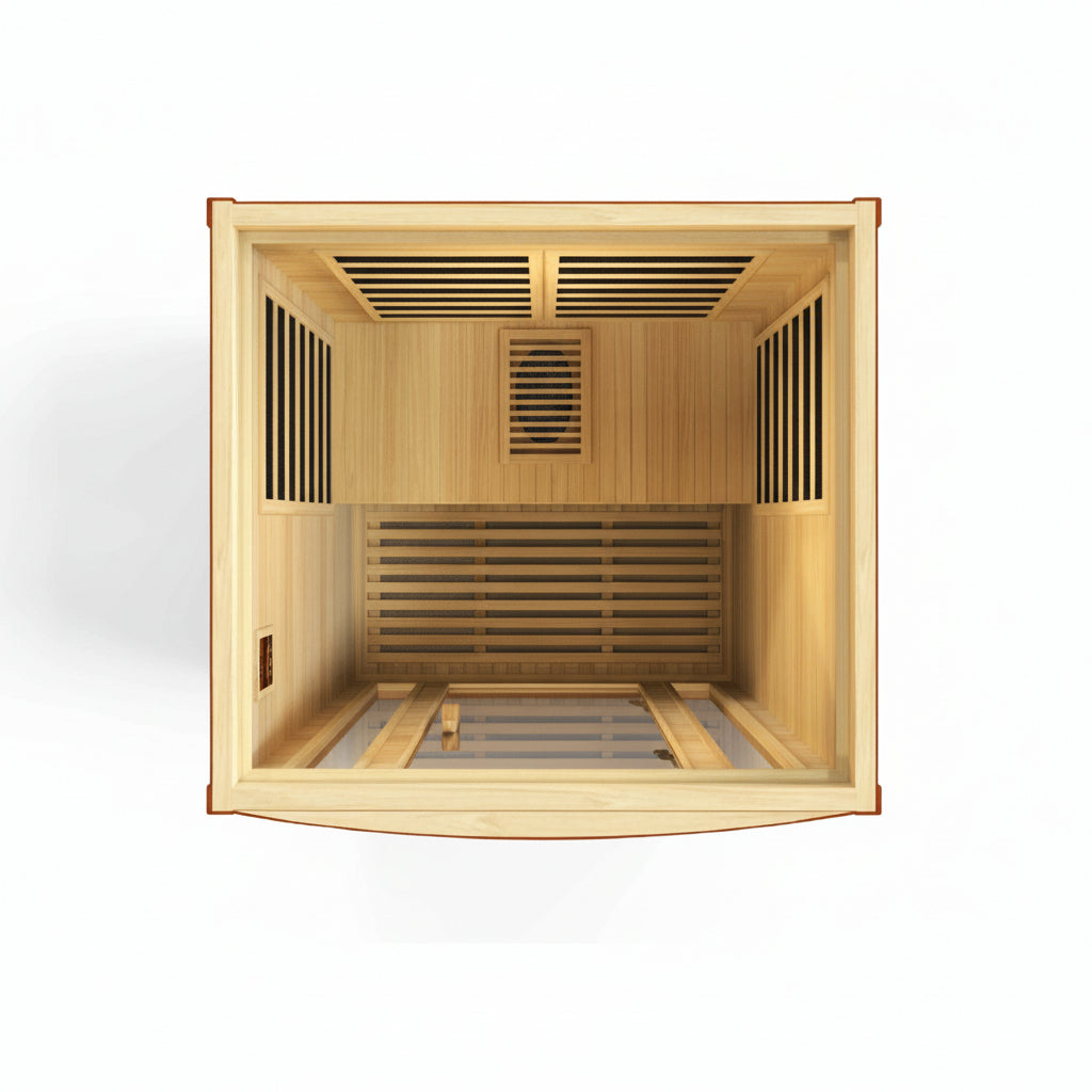 Dynamic San Marino 2 Person Low EMF Far Infrared Sauna
