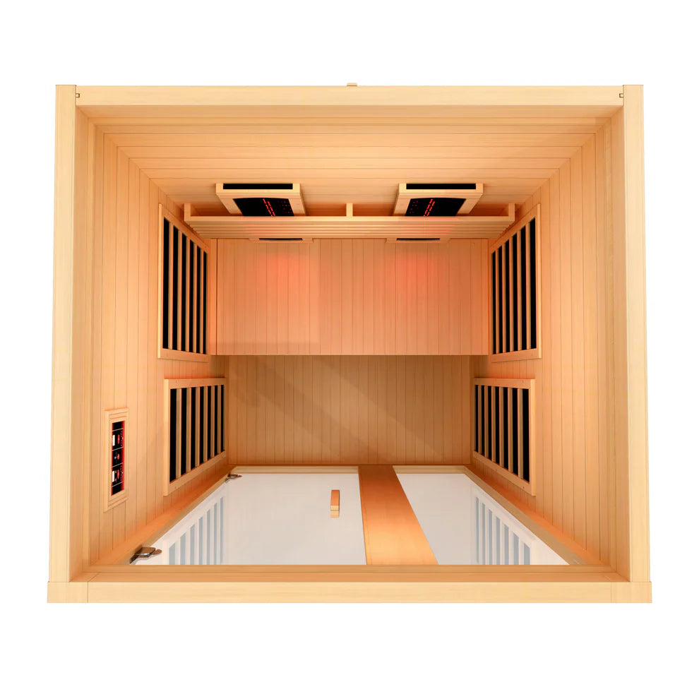 Dynamic Serena 2 Person Full Spectrum Near Zero EMF Infrared Sauna (2026)