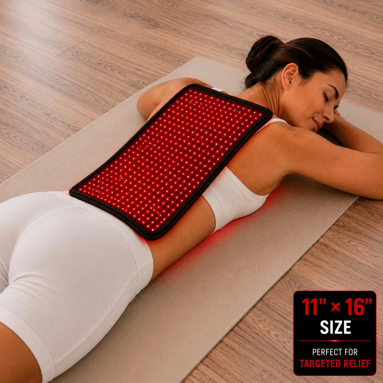 Medium Red Light Pad - 16" x 11", 1,080 LEDs