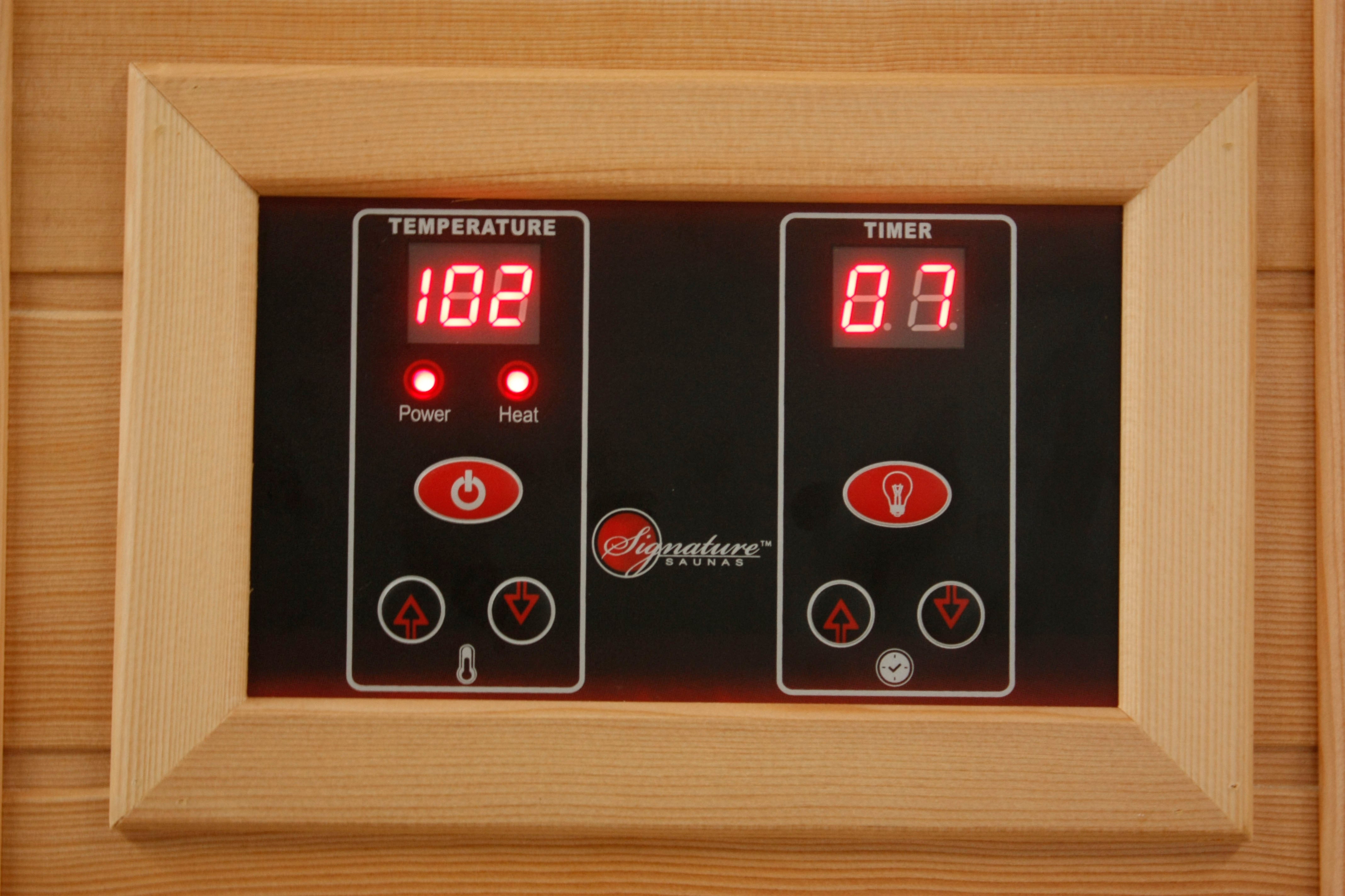 Maxxus "Montilemar" 3 Person Near Zero EMF FAR IR Sauna (MX-K306-01-ZF CED)