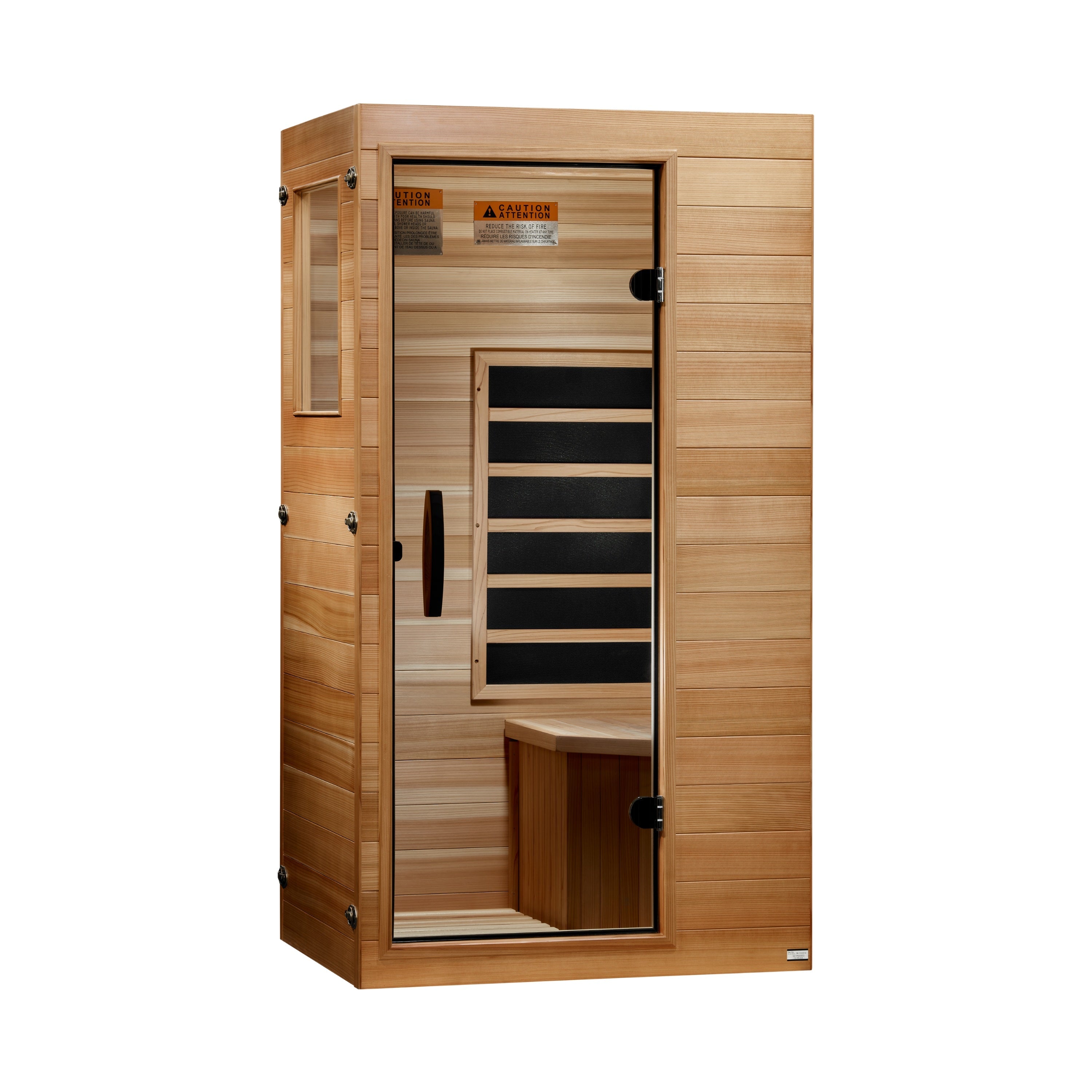 ***New 2026 Model*** Dynamic 1 Person (Compact) Ultra Low EMF FAR Infrared Sauna (DYN-1101-01 Elite)