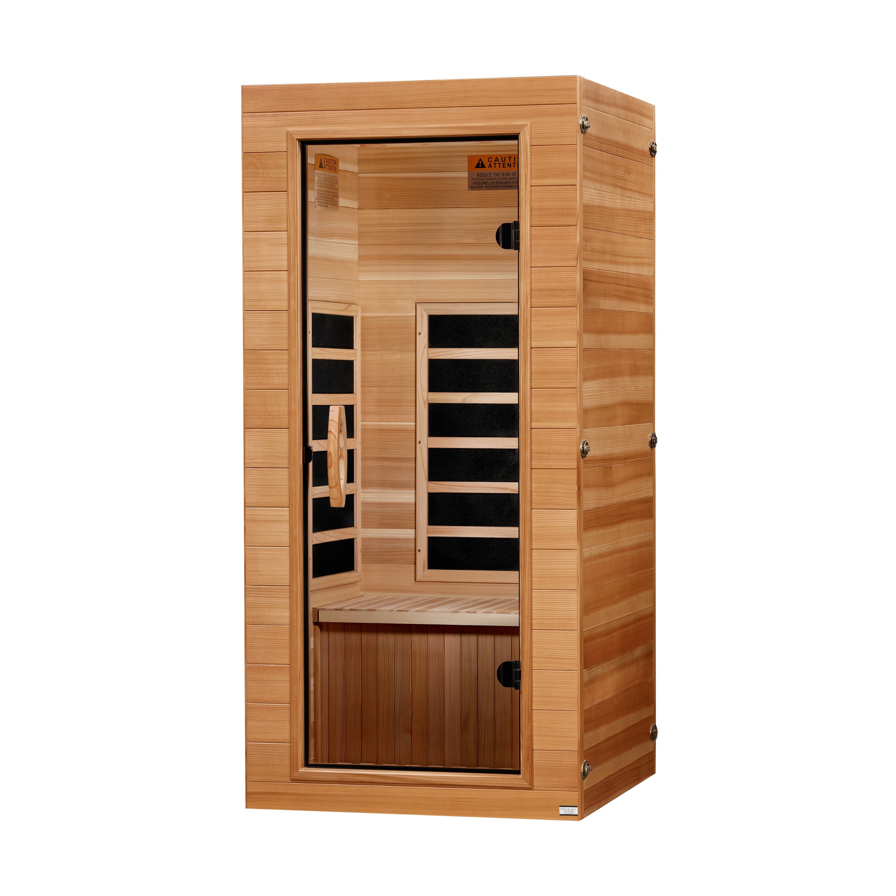 ***New 2026 Model*** Dynamic 1 Person (Compact) Ultra Low EMF FAR Infrared Sauna (DYN-1201-01 Elite)