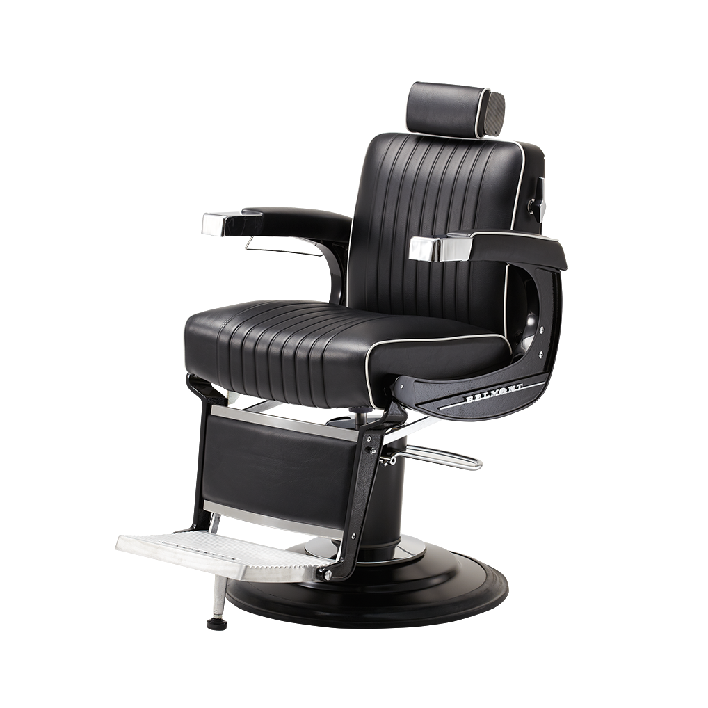 Takara Belmont ELEGANCE ELITE BLACK Barber Chair BB-225BLK