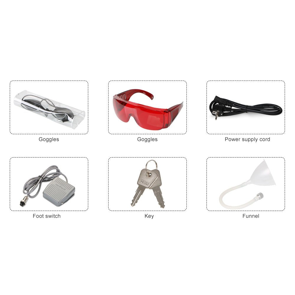 Shape Tactics Q-Switched Nd YAG Laser System with Red Target Light