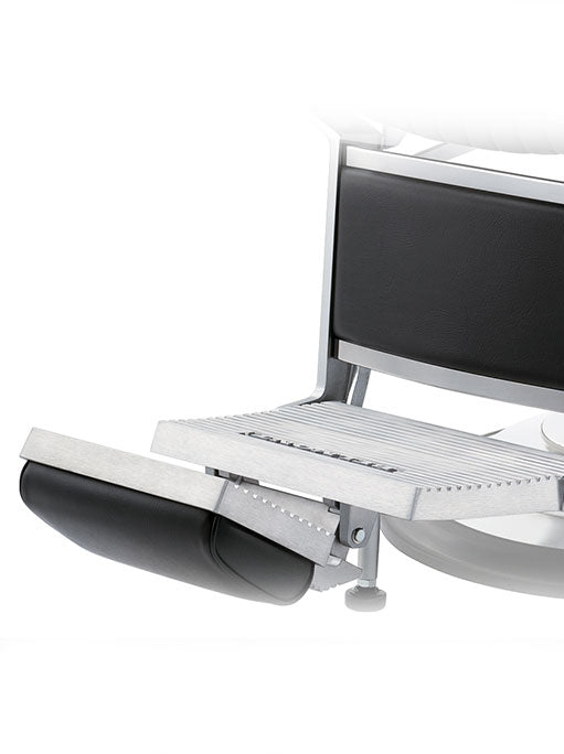 Takara Belmont ELEGANCE ELITE WHITE Barber Chair BB-225W